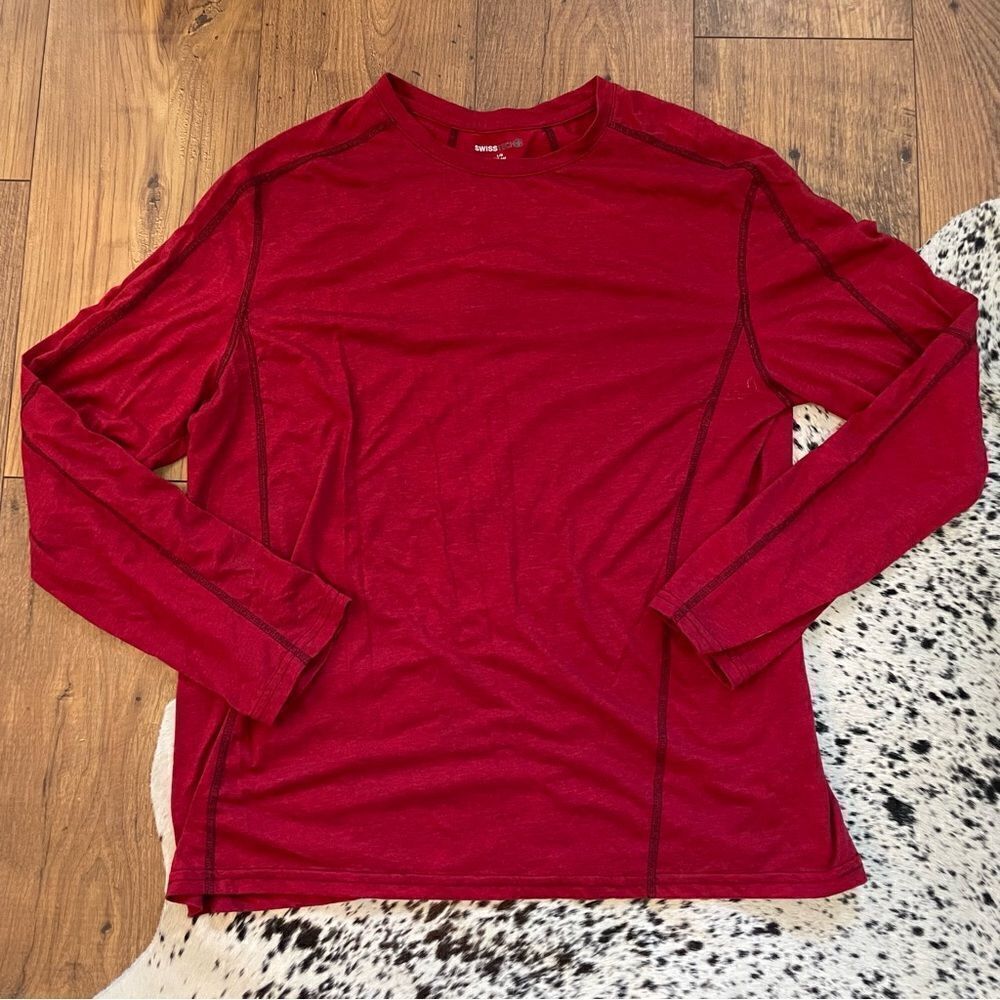 Swiss Tech Men's Large Base Layer Long Sleeve
